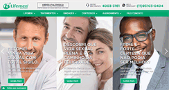 Desktop Screenshot of lifemen.com.br